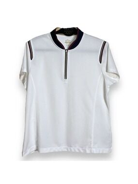 EP Pro Tour Tech Women's White Golf Top EP Shirt Size XL